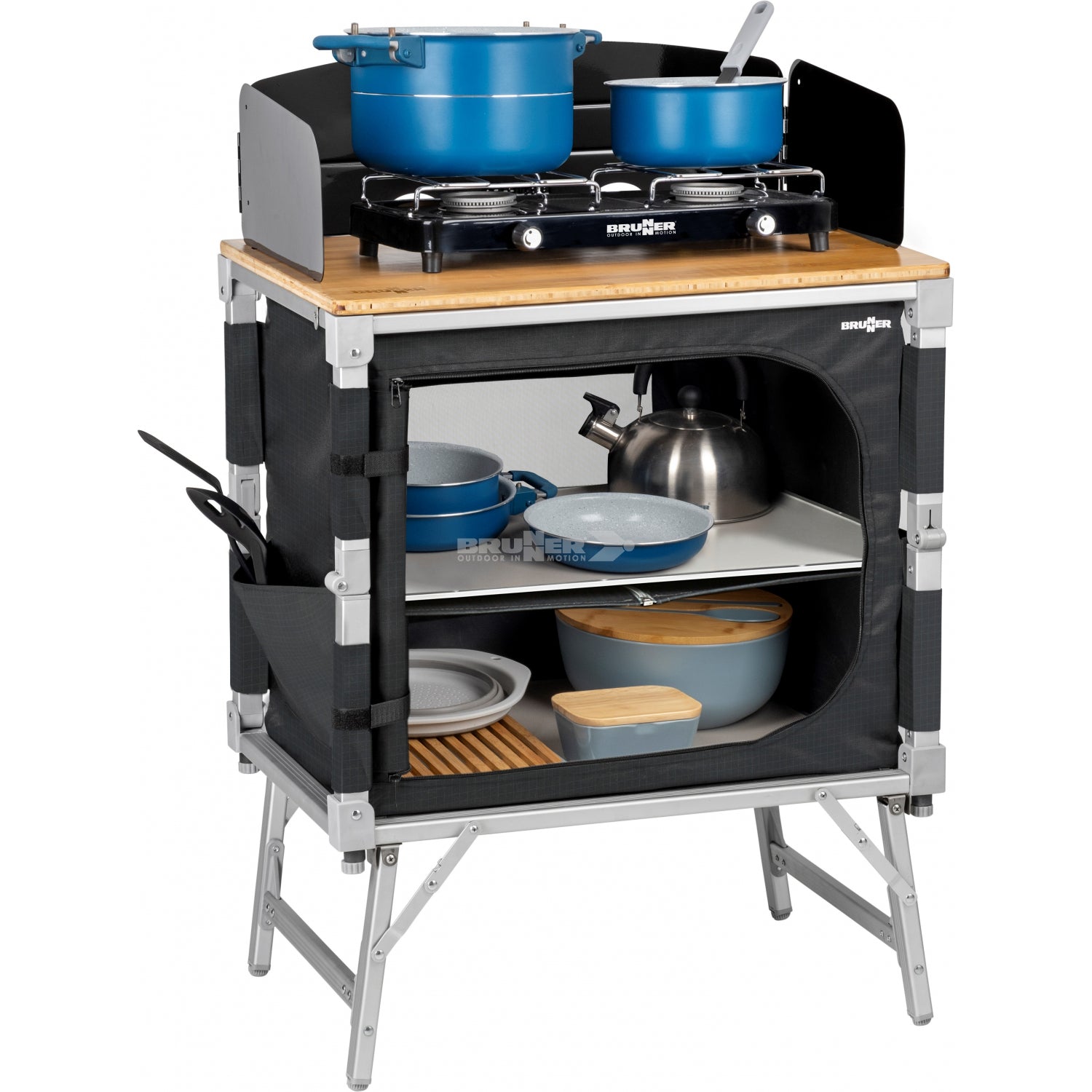 Brunner Azabache Cube Folding Camp Kitchen