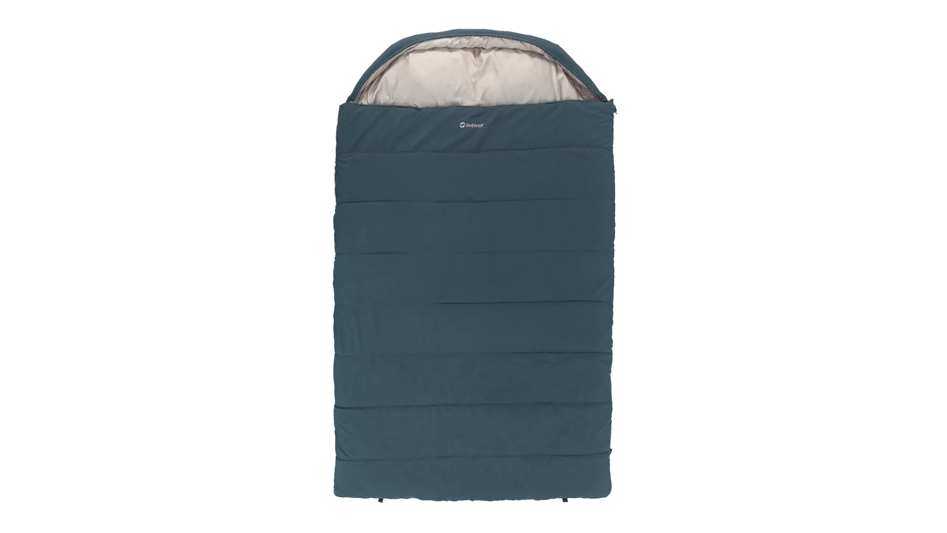 outwell campion lux double sleeping bag blue