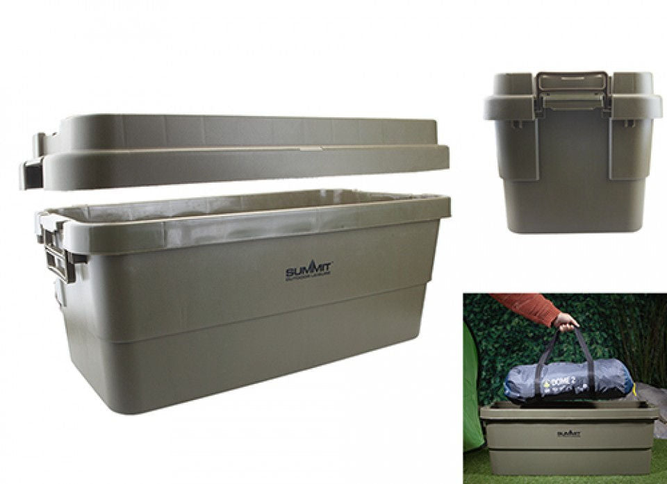 Summit Camping Storage Box with Carry Handles 70L – Jacksons of Old Arley