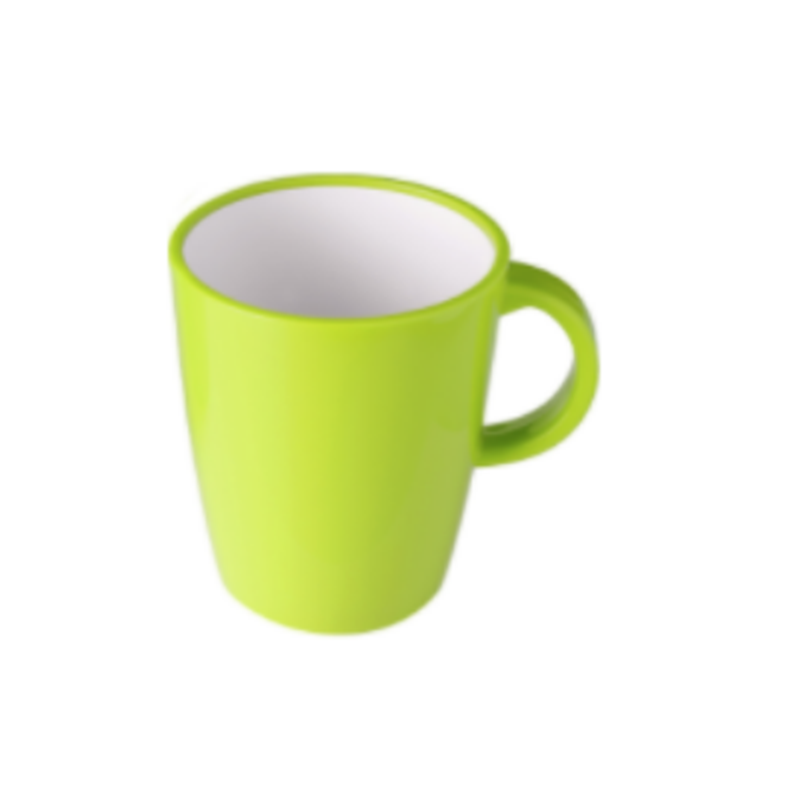 brunner abs anti slip resylin mug 30cl lime green
