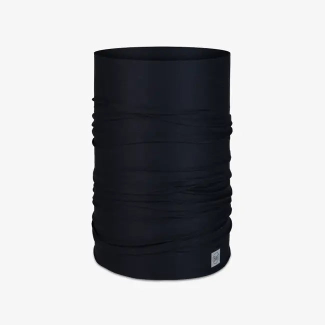buff coolnet uv neckwear solid black