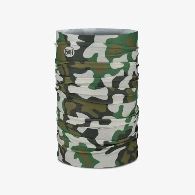 buff coolnet uv neckwear enob khaki