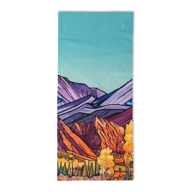 Buff Coolnet UV Neckwear National Parks Rocky Mountain