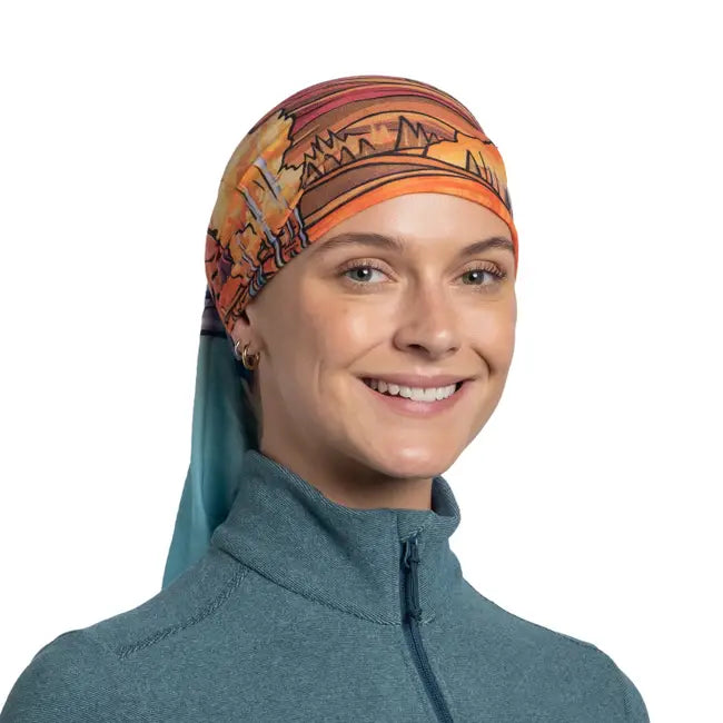 Buff Coolnet UV Neckwear National Parks Rocky Mountain