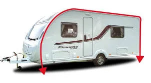 Telta Apex Size 12 Full AIR Residential Caravan Awning