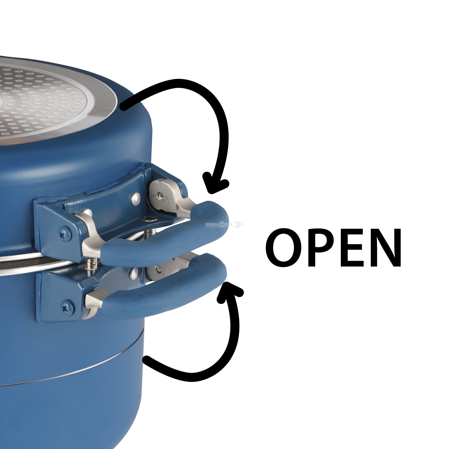 Brunner Carezza Magnetogrip 7 + 1 Piece 20 cm Cook Set