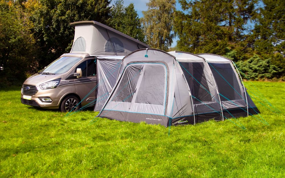 Outdoor Revolution Cayman T3 DT Poled Low Driveaway Campervan Awning