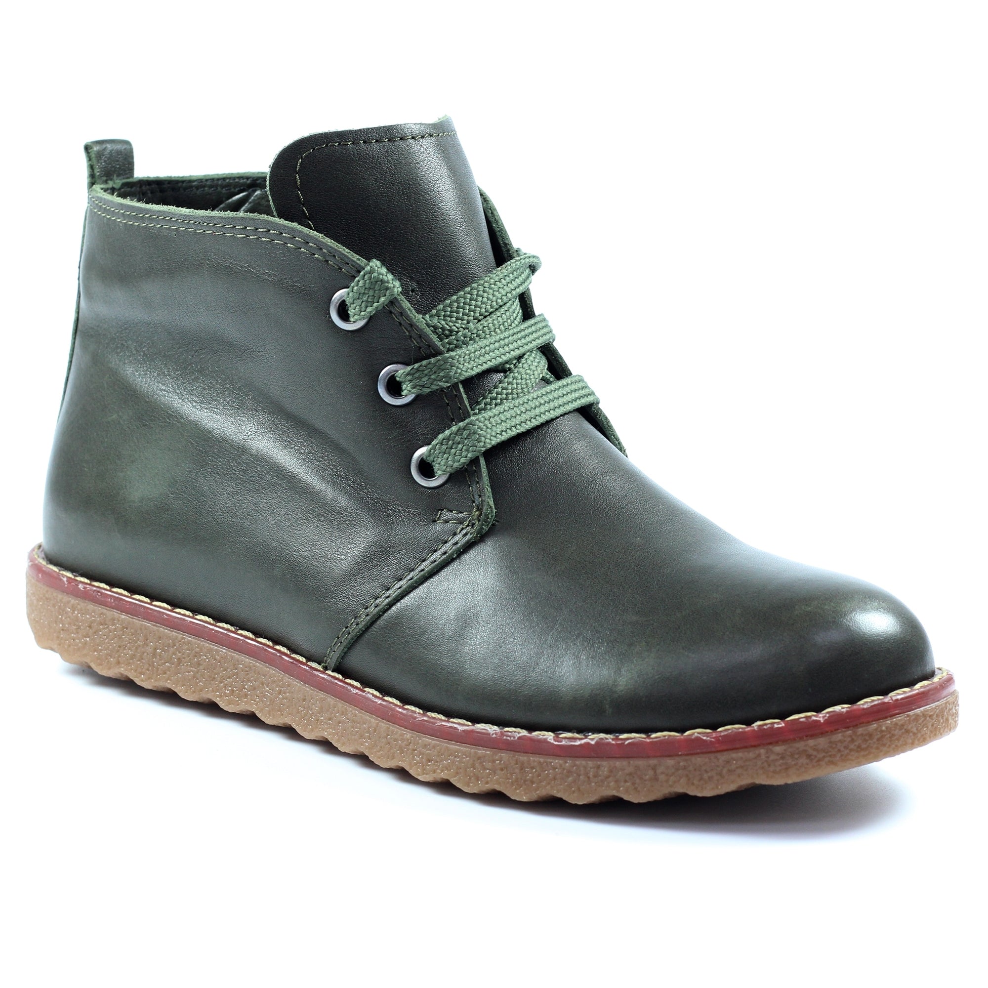 Lunar Claire Mid Leather Ankle Boot