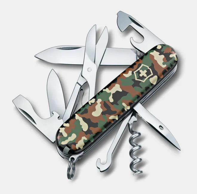 victorinox climber swiss army knife camo