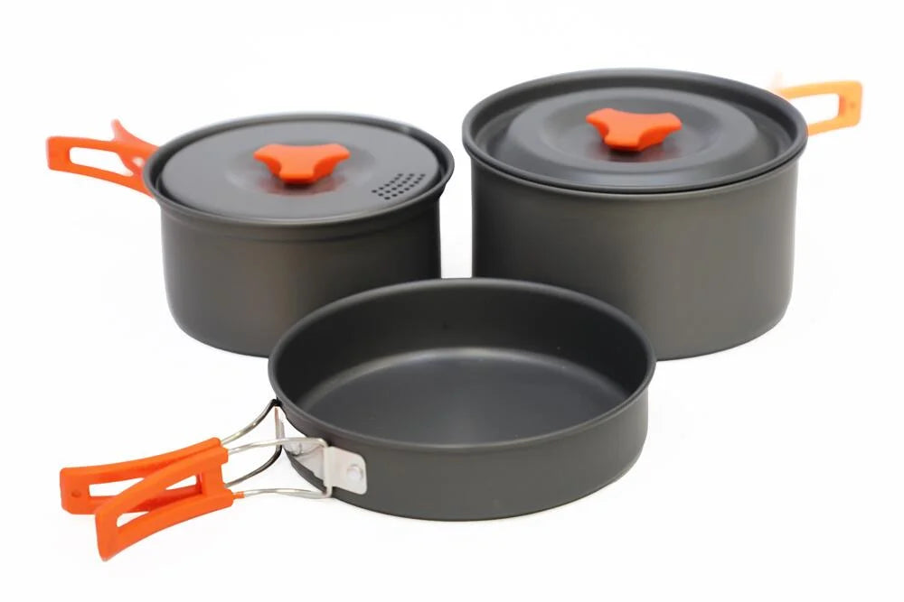 vango hard anodised 2 person camping cook set
