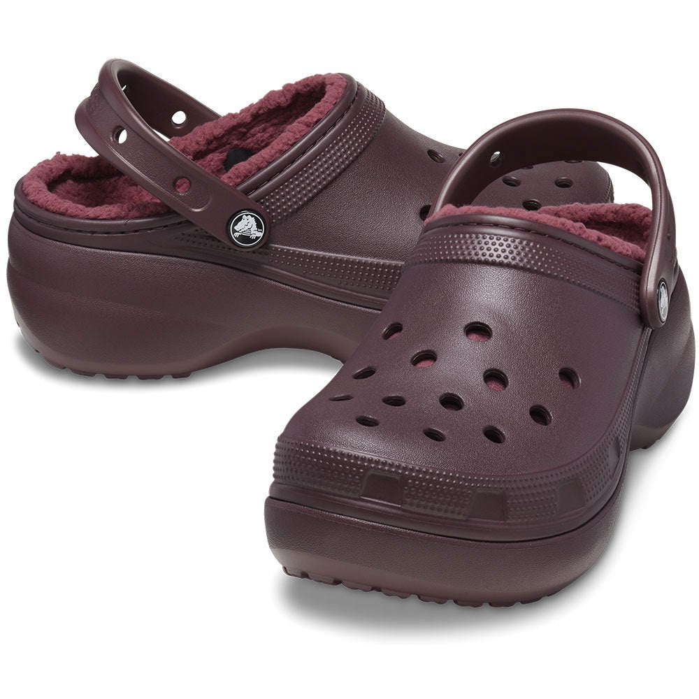 Crocs Ladies Classic Platform Lined Clog
