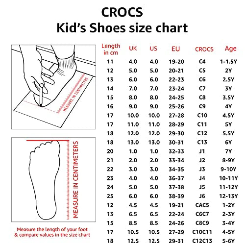 Crocs size 1 discount