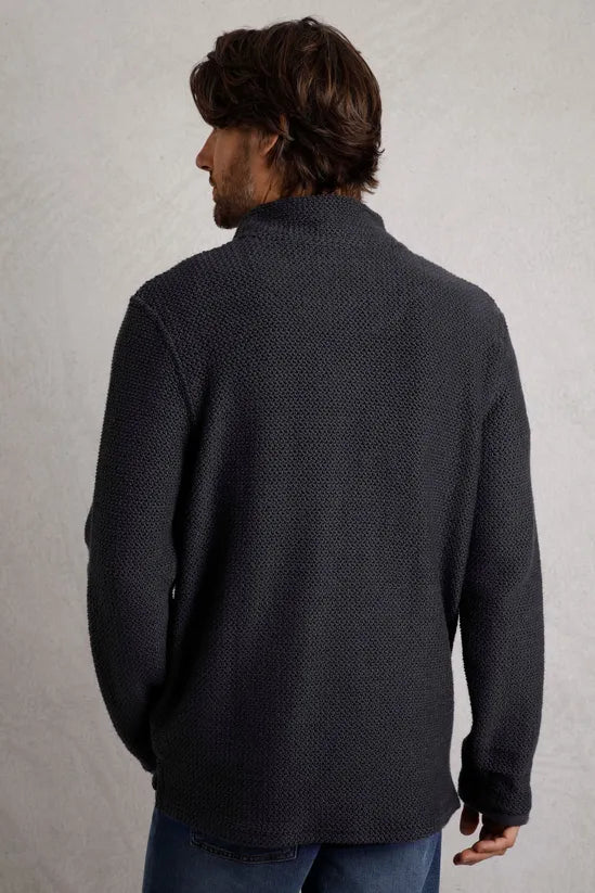 Weird Fish Cruiser 1/4 Zip Macaroni Sweat Shirt