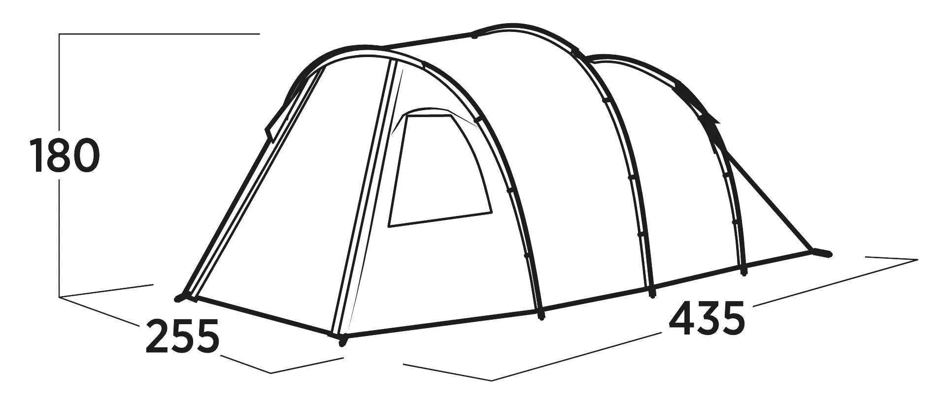 Easy Camp Hidra 4 Poled Tent