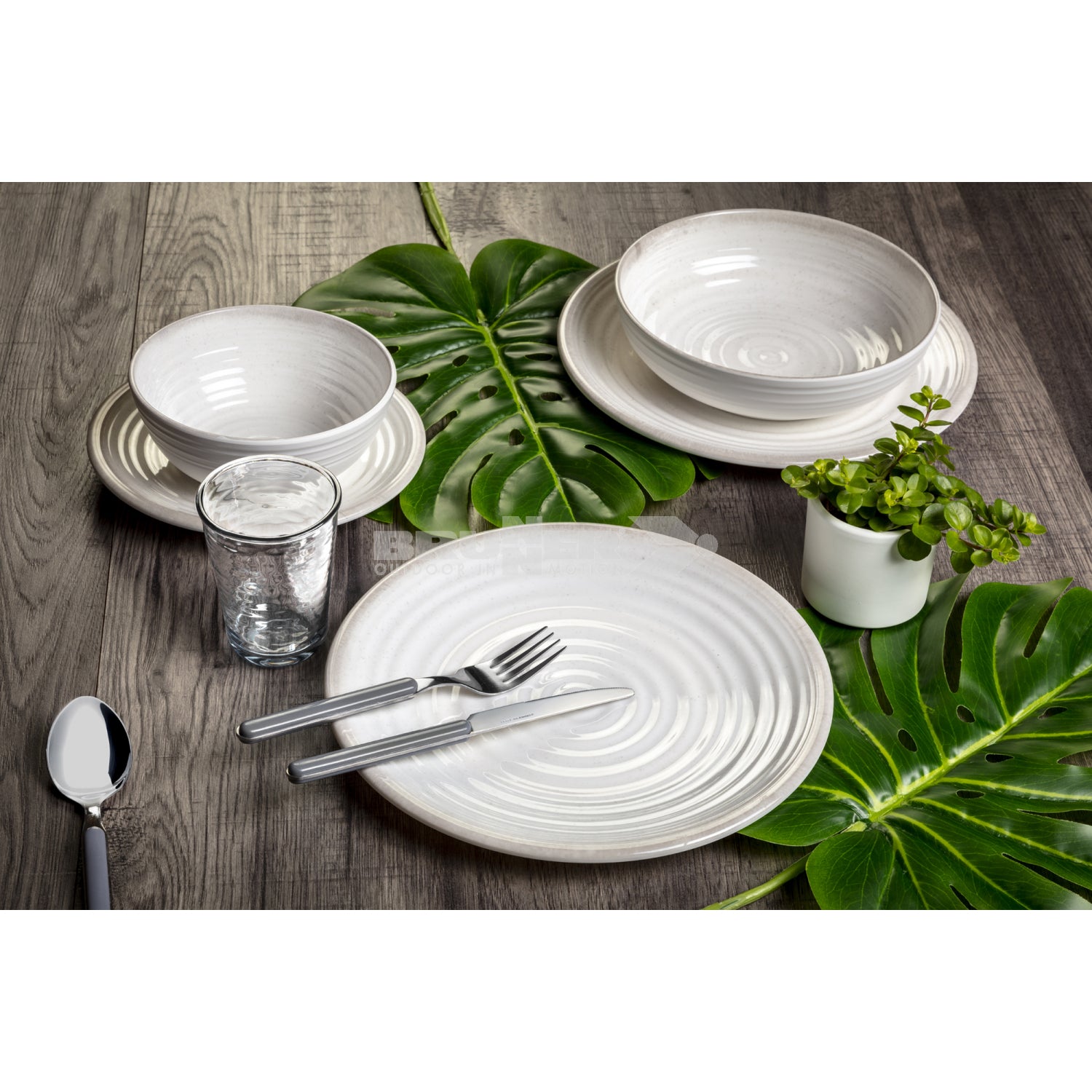 Brunner Savana Deep Melamine Plate 21cm