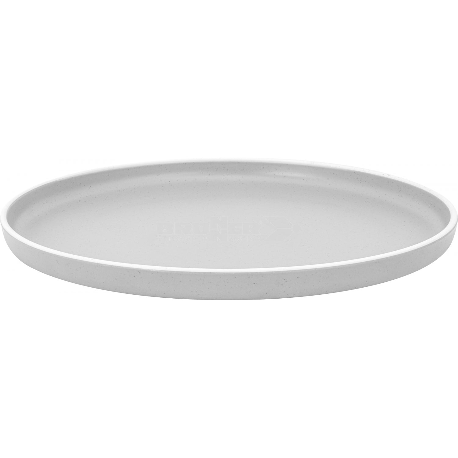 Brunner Melamine Dinner Plate Dolomit White