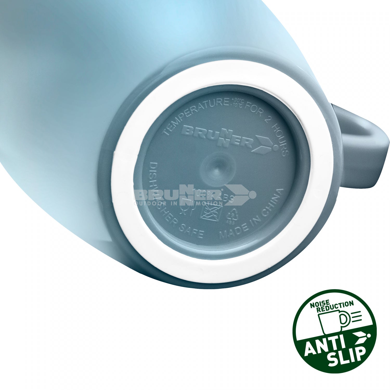 Brunner ABS Anti Slip Resylin Mug 30cl Dolomit Blue