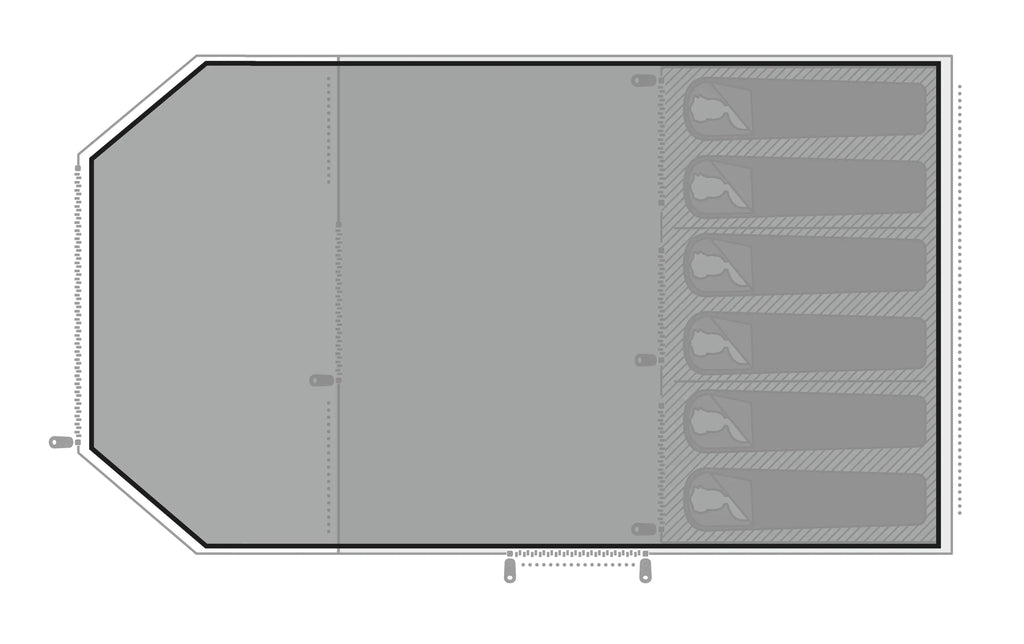 Easy Camp Sola 6 Tent Footprint