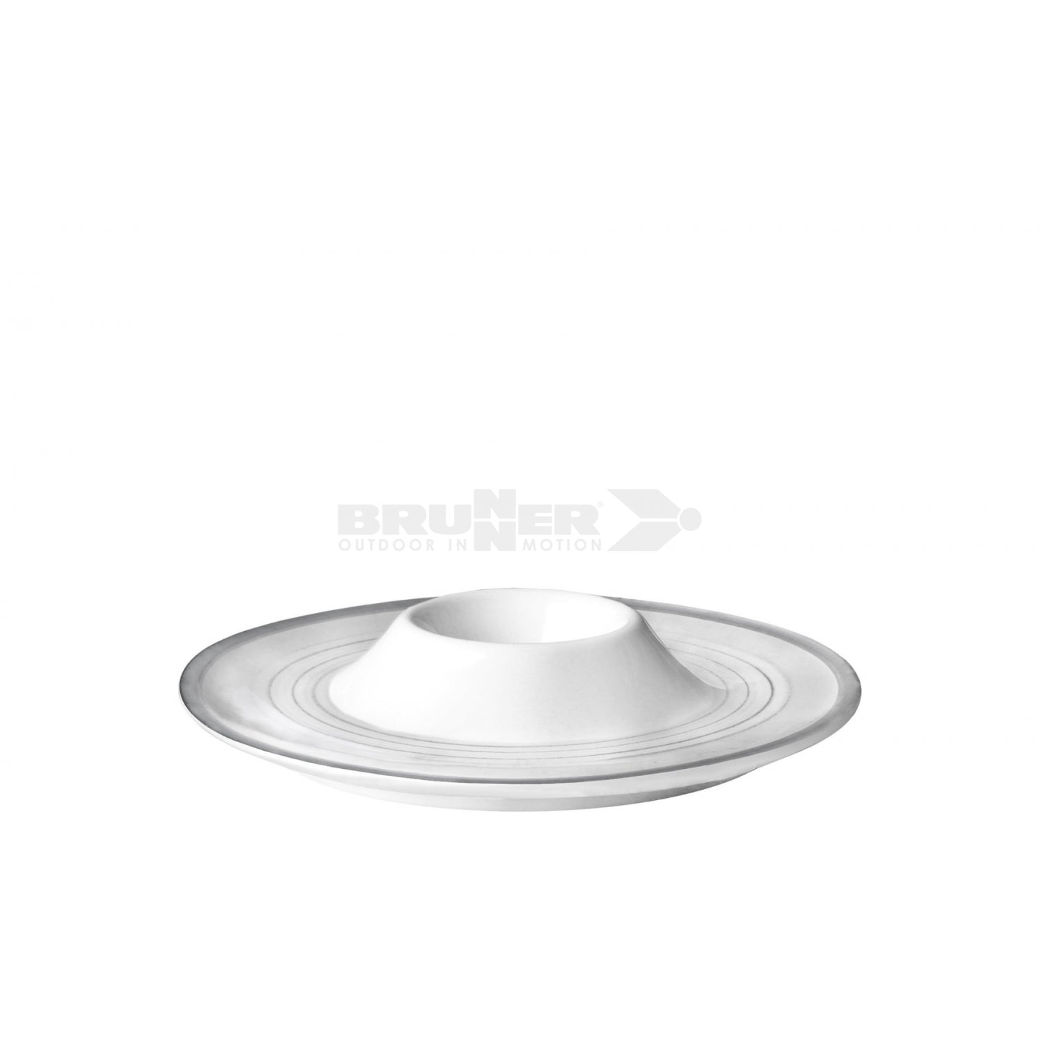 brunner bellagio melamine egg cup with a non slip base