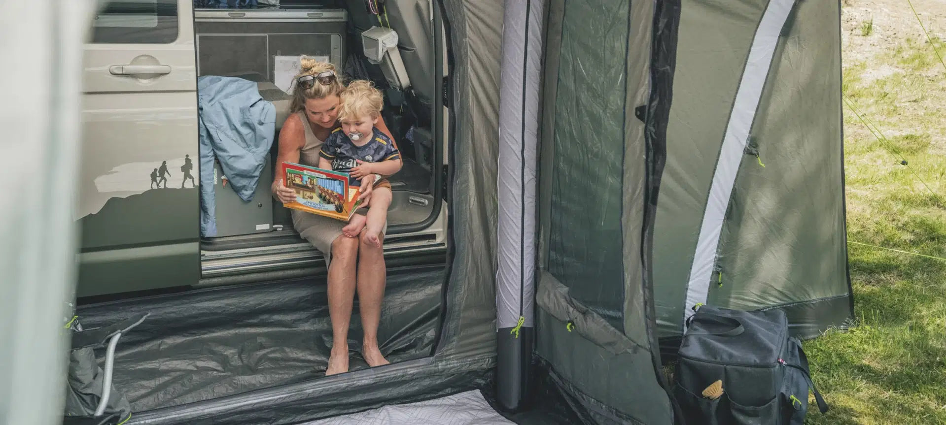 Outwell Talladega AIR Campervan Driveaway Awning