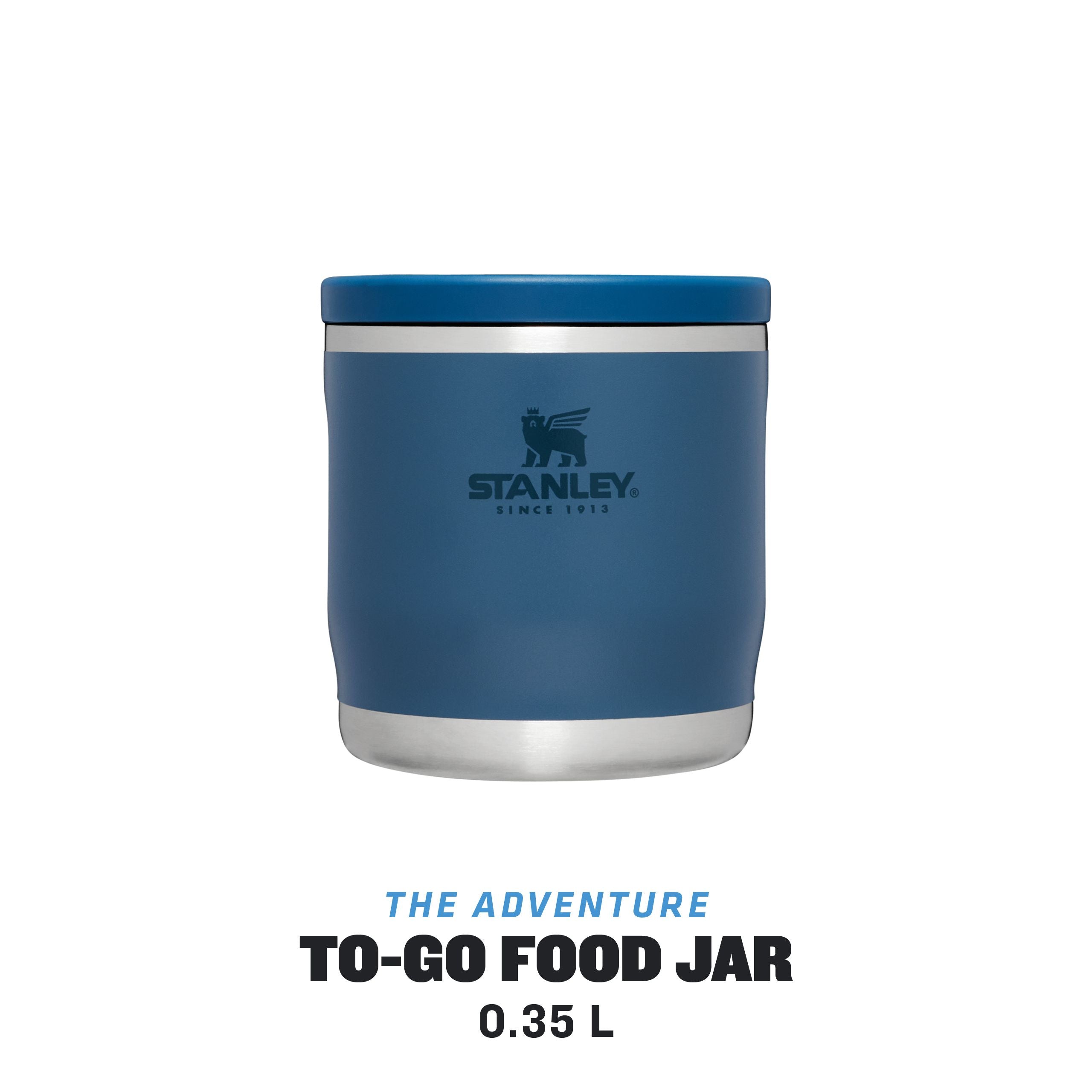 stanley adventure to go food jar 0.35l abyss blue