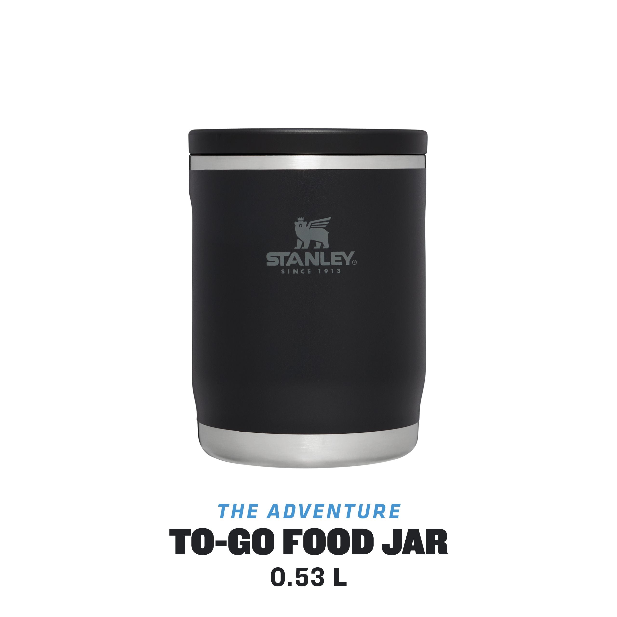 stanley the adventure to go insulated food jar  0.53l black
