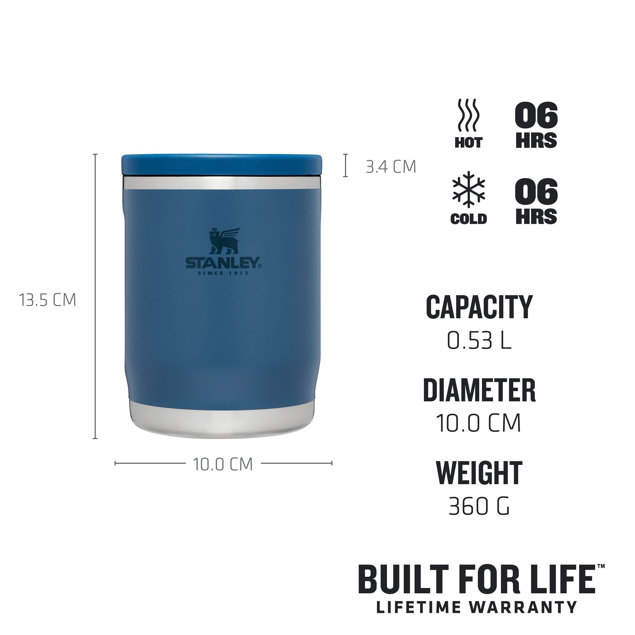 Stanley Adventure To Go Food Jar 0.53L Abyss