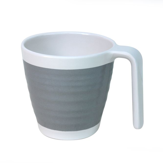 Outdoor Revolution Premium Melamine Mug Set Pastel Grey