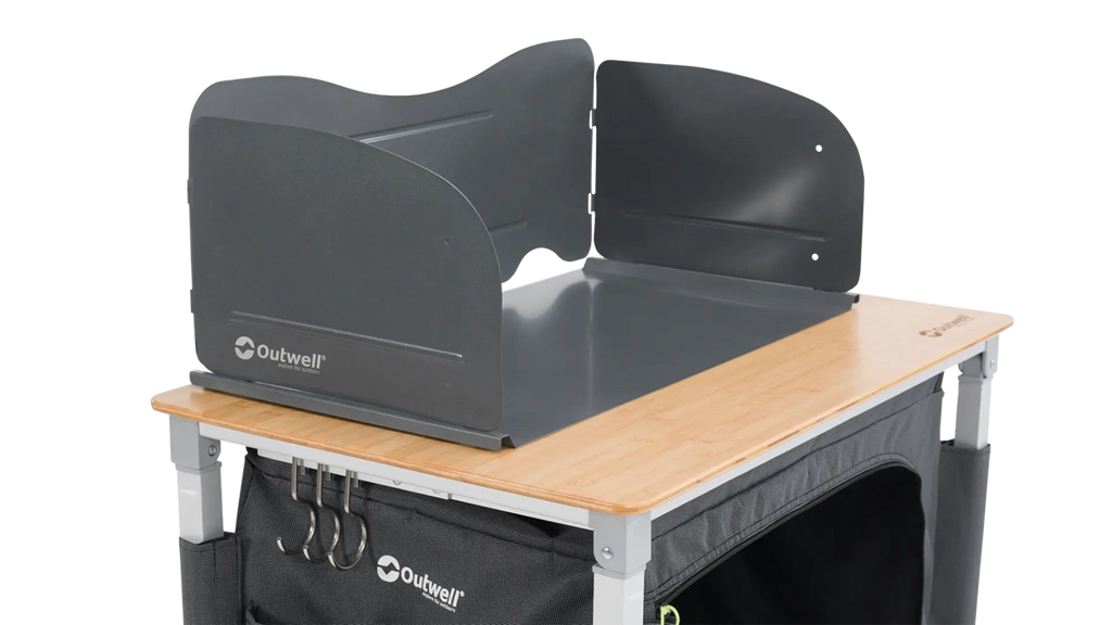 outwell heat diffusion plate and windshield