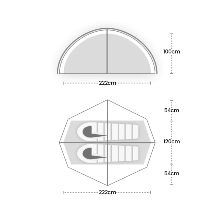 Wild Country Helm Compact 2 Person Dome Tent