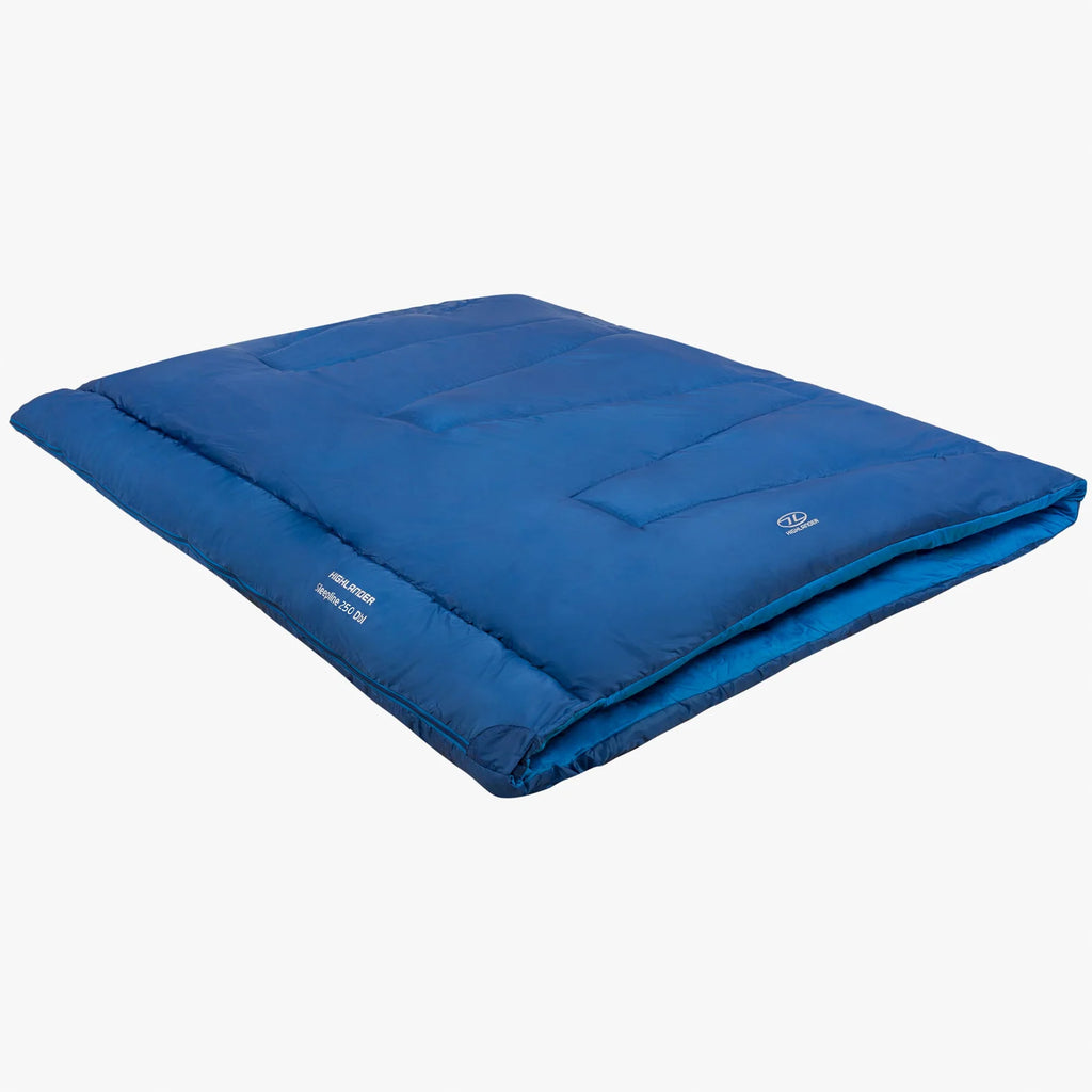 Highlander Sleepline 250 Double Sleeping Bag Royal Blue