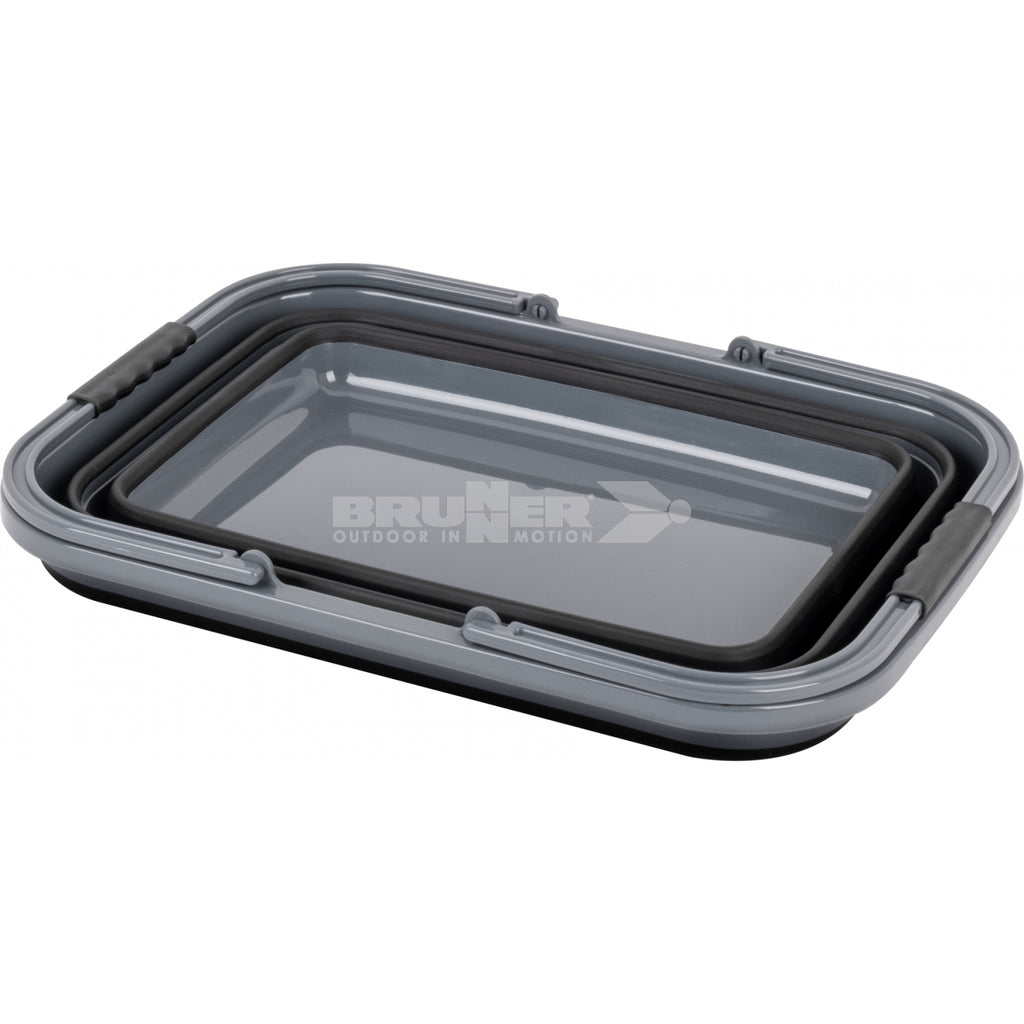 Brunner Holdall Fold Away Collapsible Basket Black