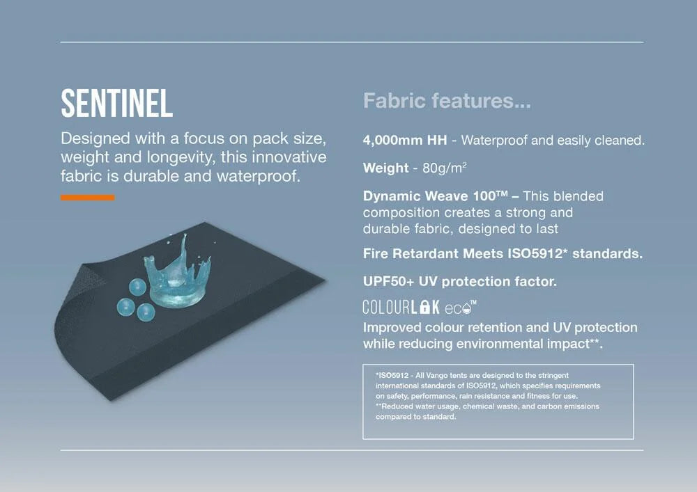 Vango Beta 350XL Poled 3 Person Tent