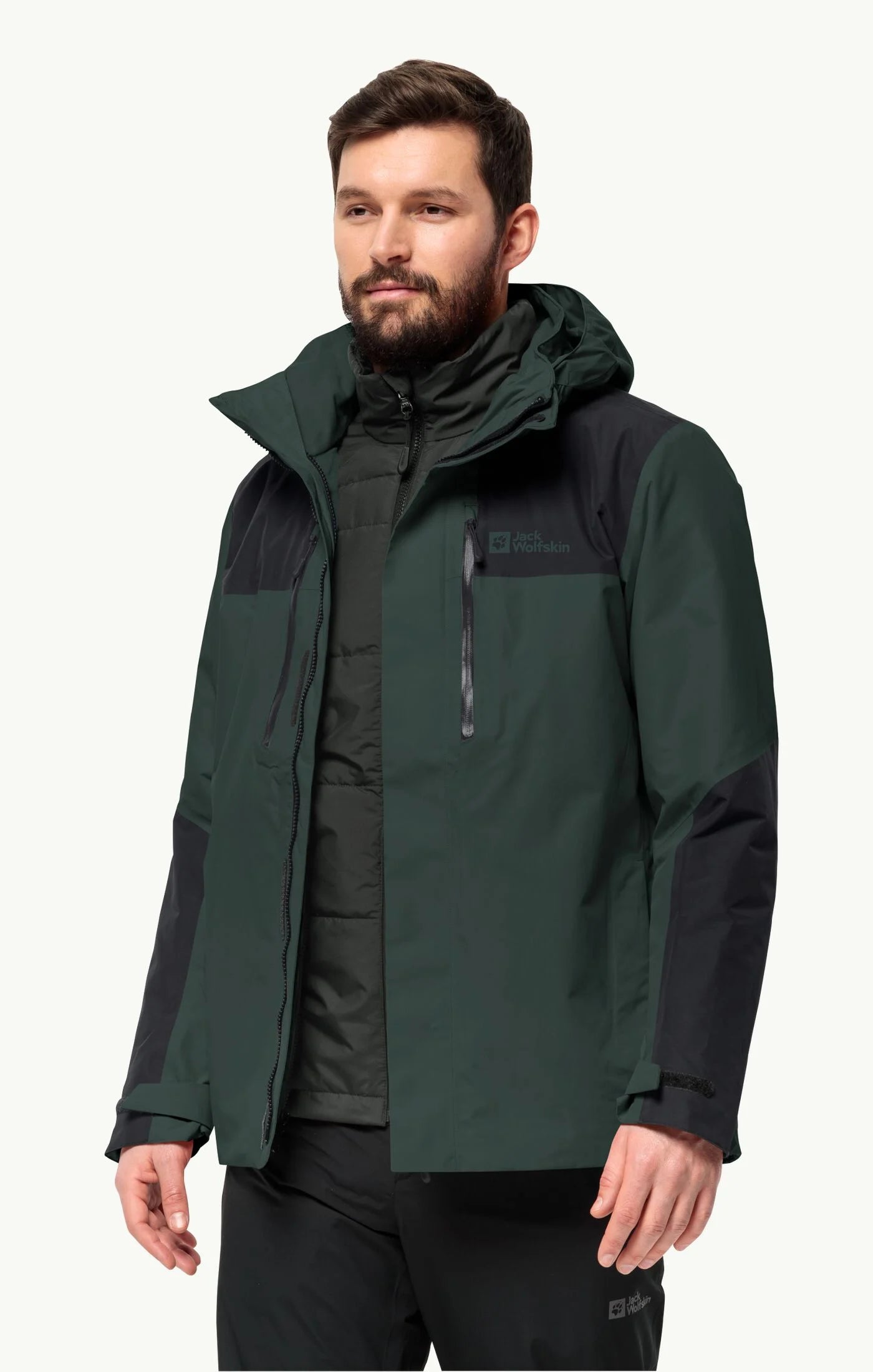 Jack Wolfskin Men's Jasper 3 in 1 Jacket