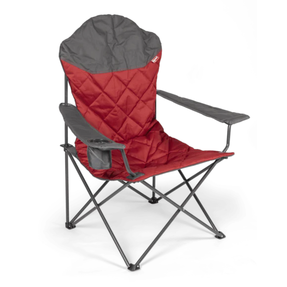kampa xl high back folding camping chair ember