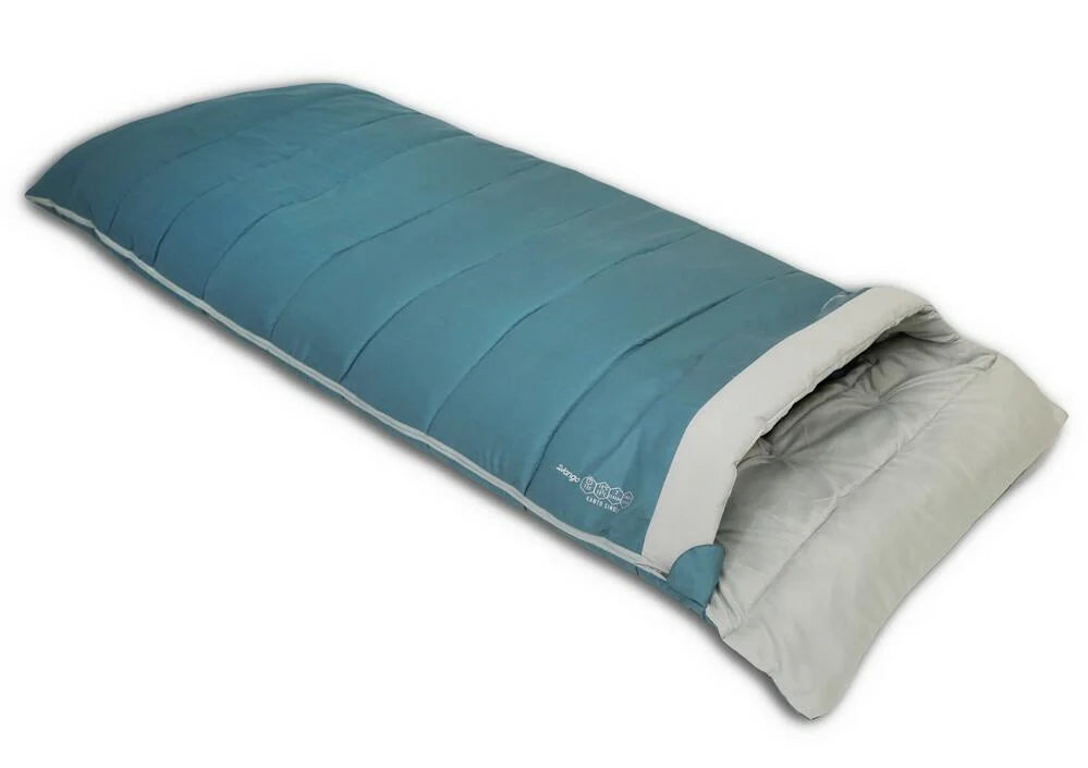 vango kanto single sleeping bag mineral gree