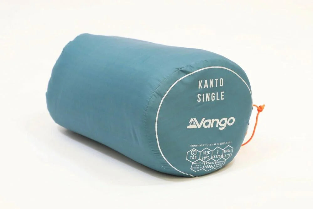 Vango Kanto Single Sleeping Bag Mineral Green