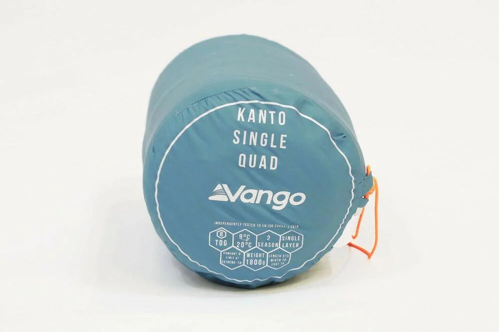Vango Kanto Quad Sleeping Bag Mineral Green