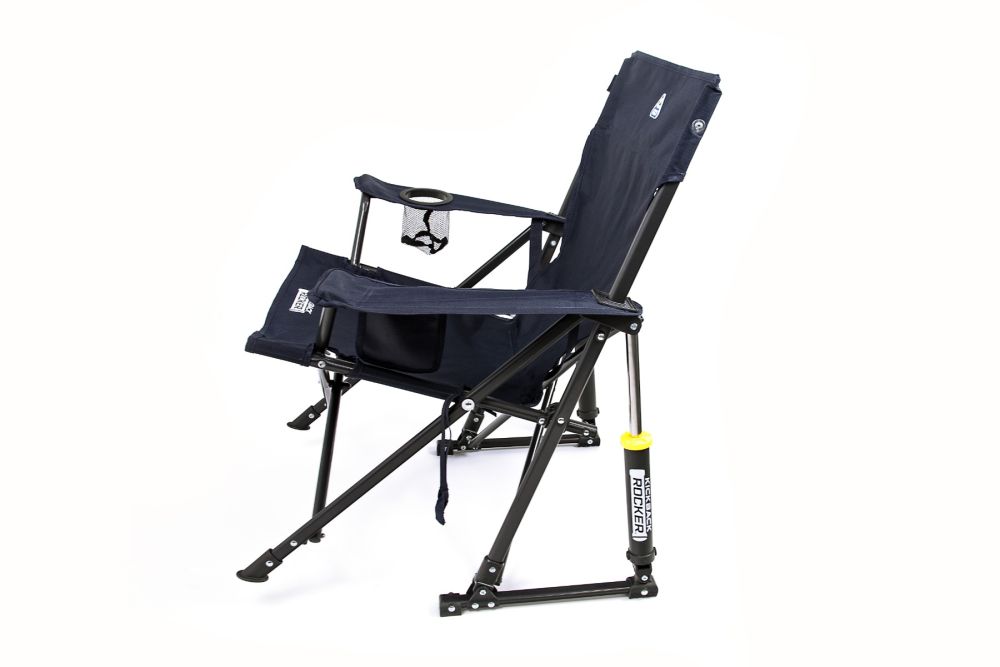 GCI Kickback Rocker Camping Chair Indigo Blue