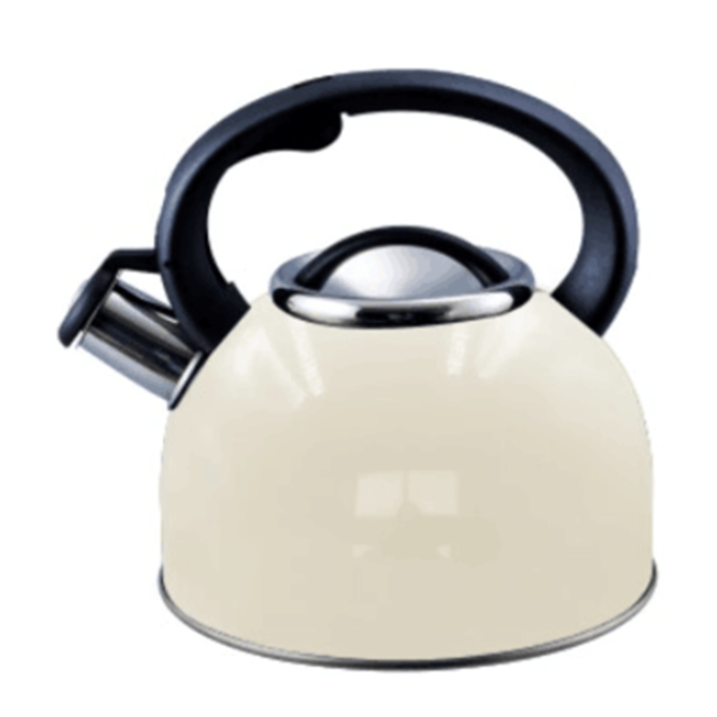 Liberty Leisure 2.5L Whistling Kettle Cream
