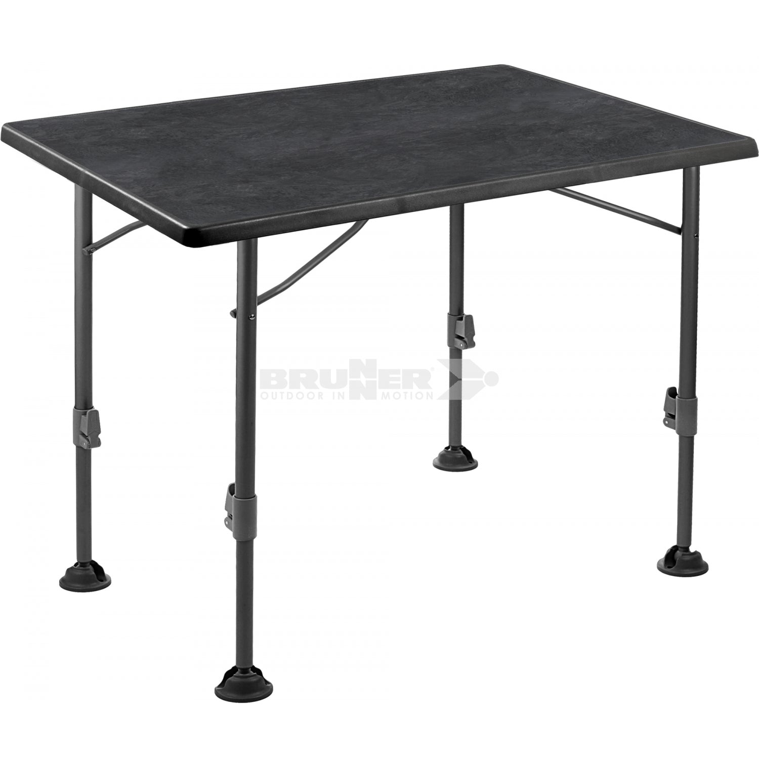 brunner linear black 100 camping table