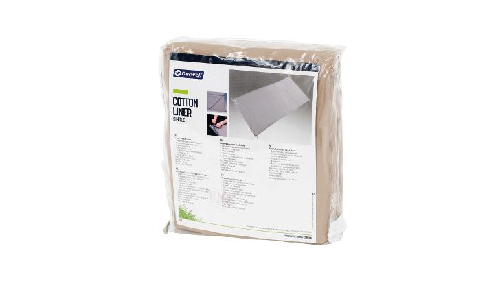 Outwell Cotton Sleeping Bag Liner Single