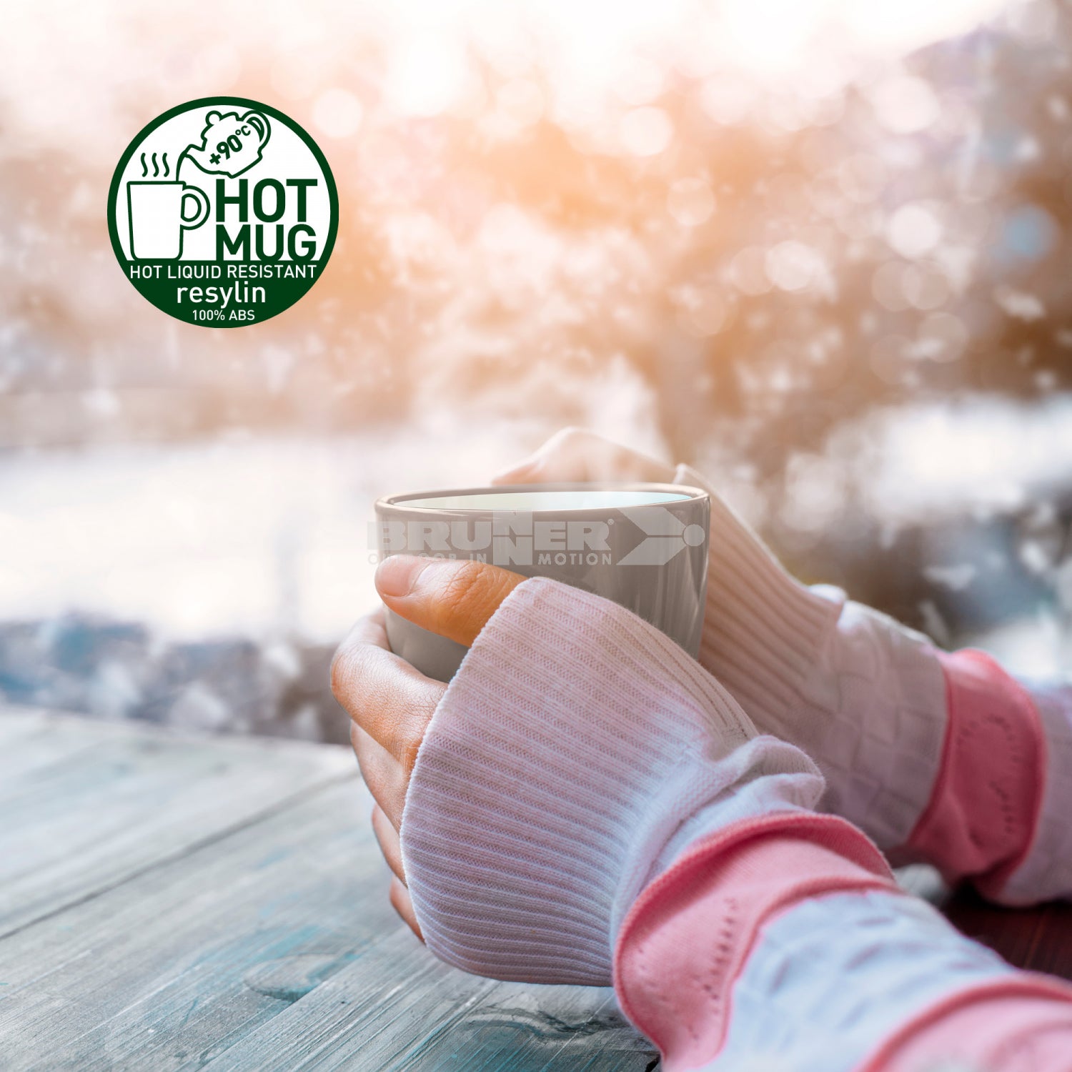 Brunner ABS Anti Slip Resylin Mug 30cl PEPITA