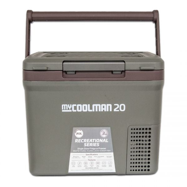 my coolman 20 compressor fridge freezer camping electric cool box
