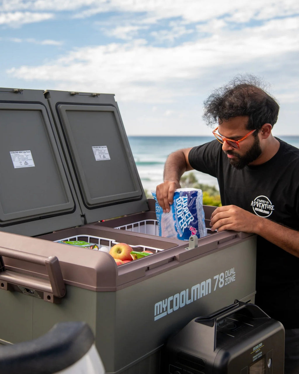 MyCoolman 78 Dual Zone Portable Compressor Fridge/ Freezer