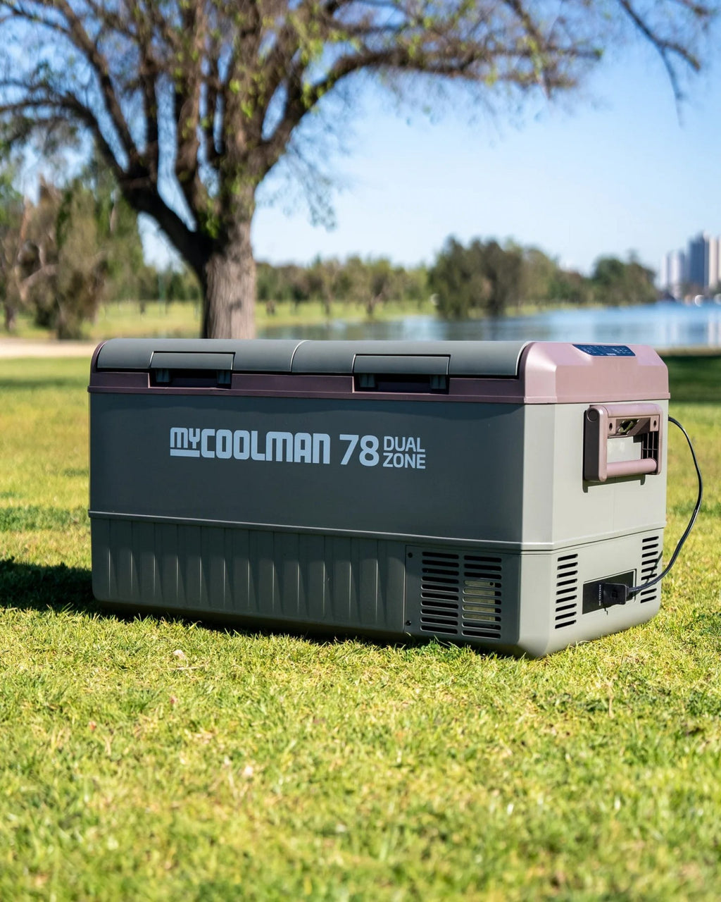 MyCoolman 78 Dual Zone Portable Compressor Fridge/ Freezer