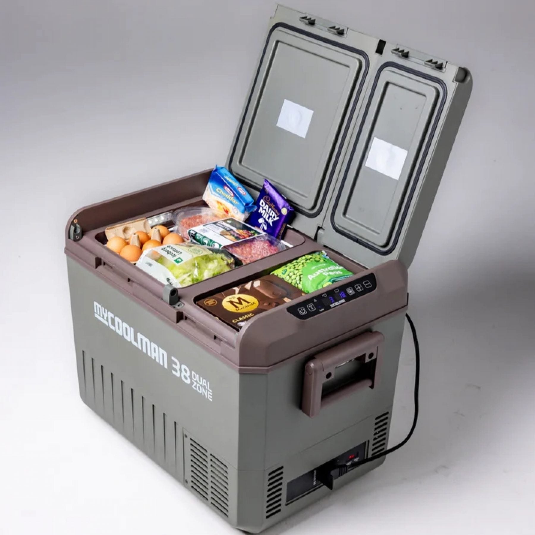 MyCoolman 38 Litre Dual Zone Portable Compressor Fridge/Freezer