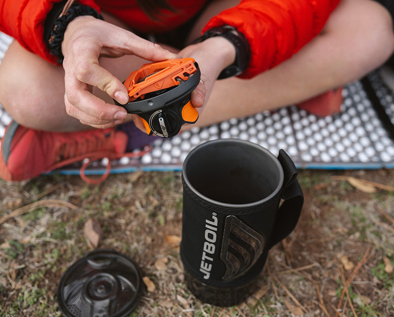 Jetboil Flash 1.0 Stove Fast Boil Cooking System Carbon
