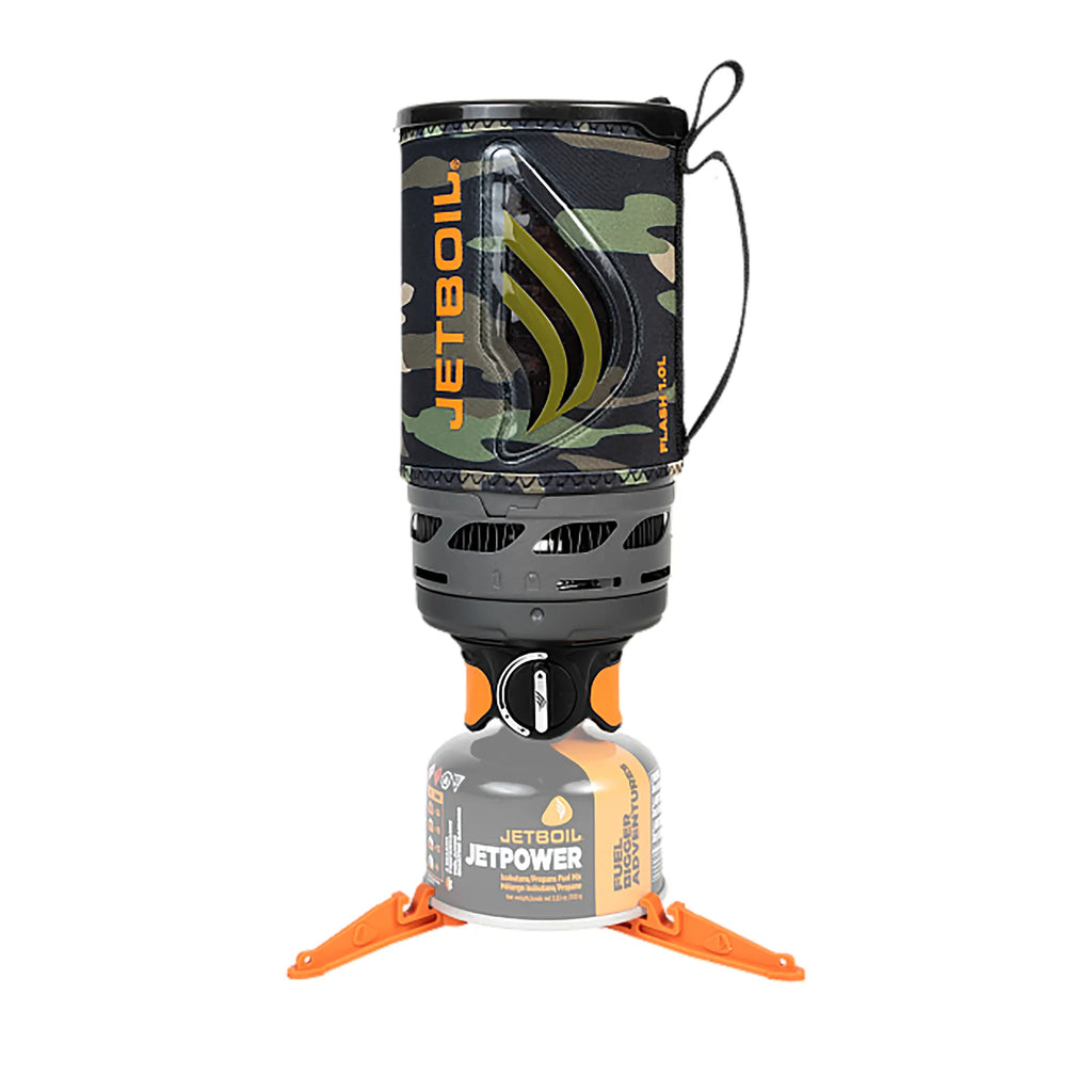 jetboil flash 1.0l fast boil cooking system 
 dark camo new model for 2025