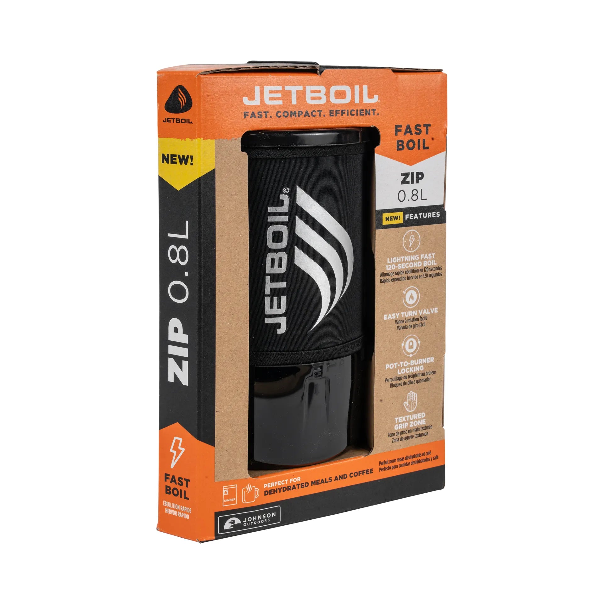 Jetboil Zip 0.8L Fast Boil Cooking System Carbon